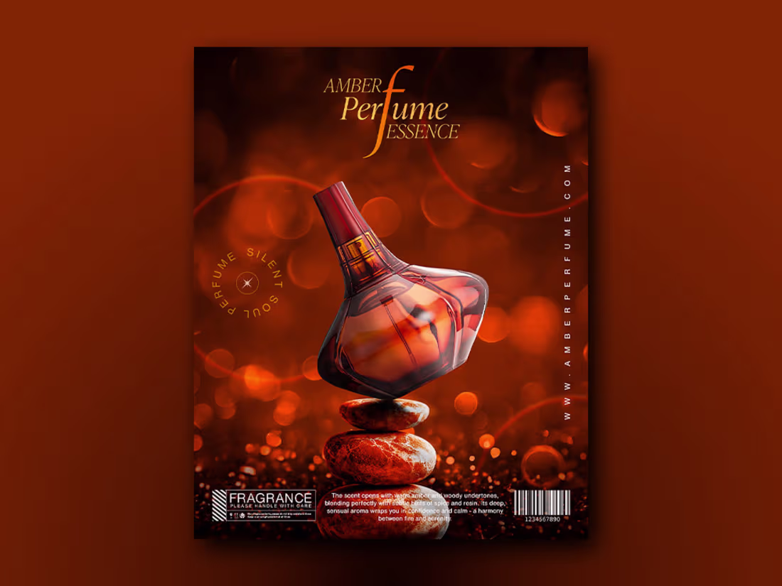 Cover image for Perfume Poster Design