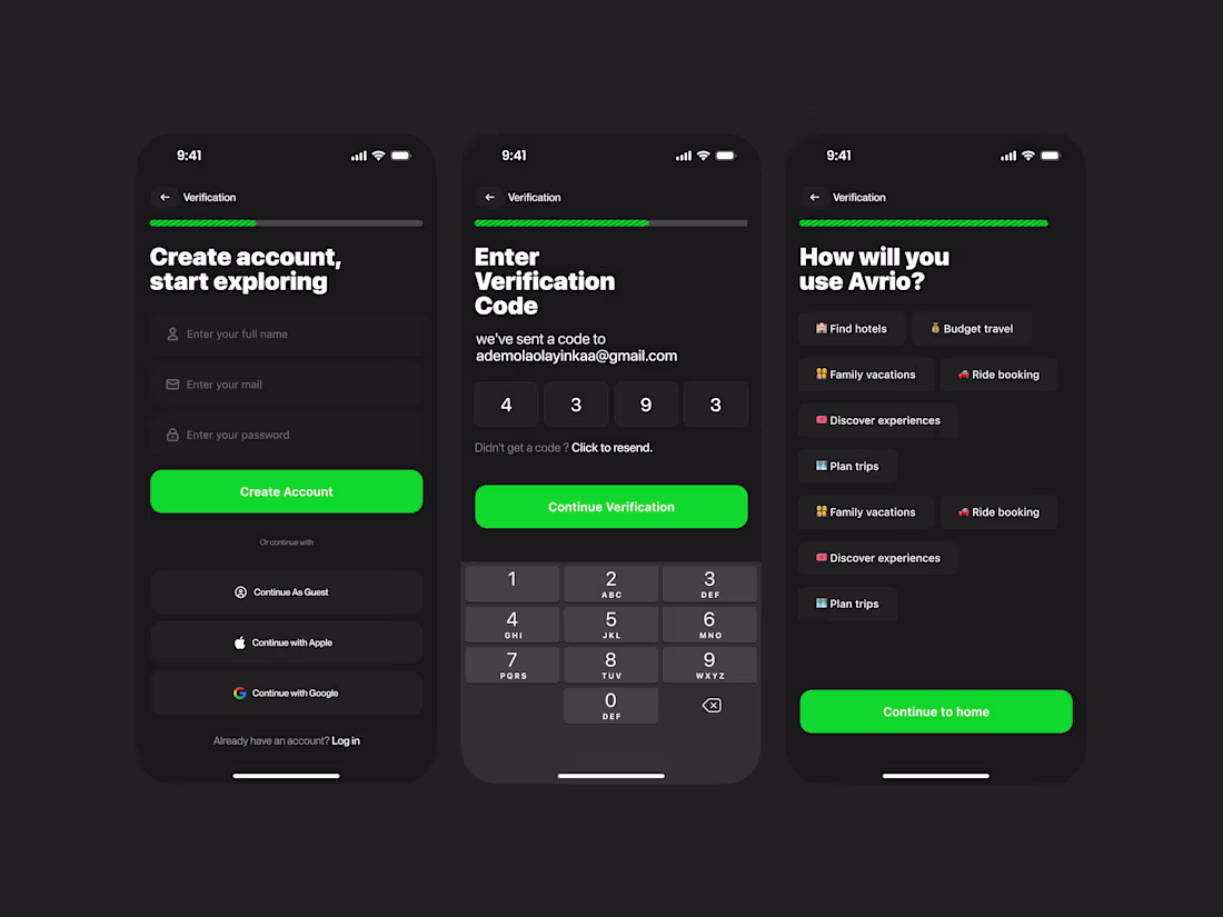 Cover image for Avirio Mobile Onboarding