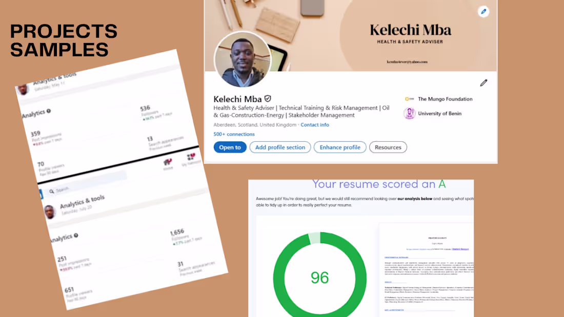 Cover image for LinkedIn Optimization and CV Revamp Project