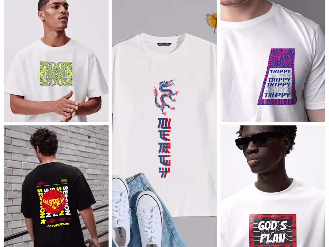 Cover image for Merchandise, Illustrations & Graphic Designs