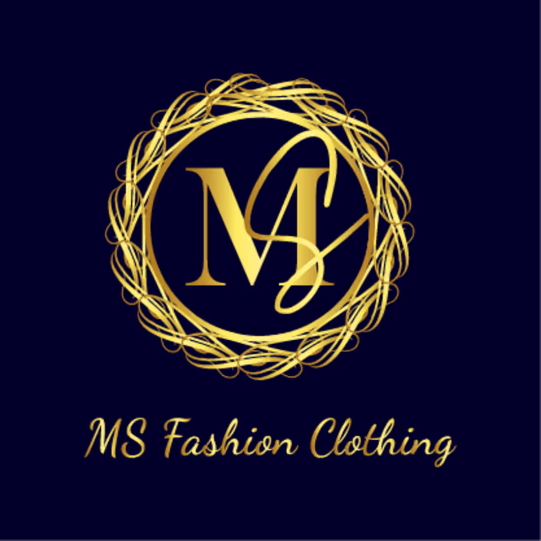 Cover image for MS Clothing Brand, Logo Design to Social Media Cover Design