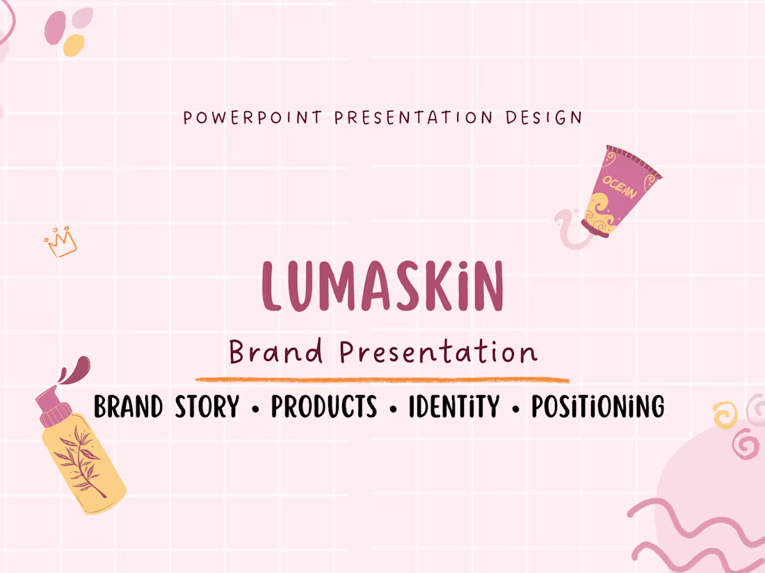 Cover image for LumaSkin — Skincare Brand Presentation
Designed