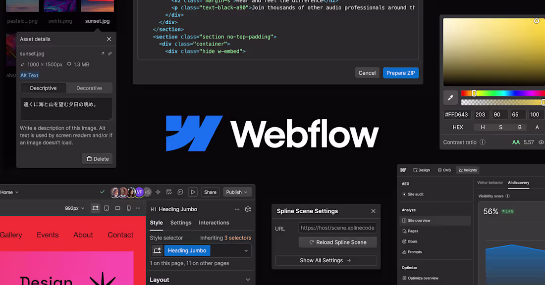 Cover image for Custom Webflow development