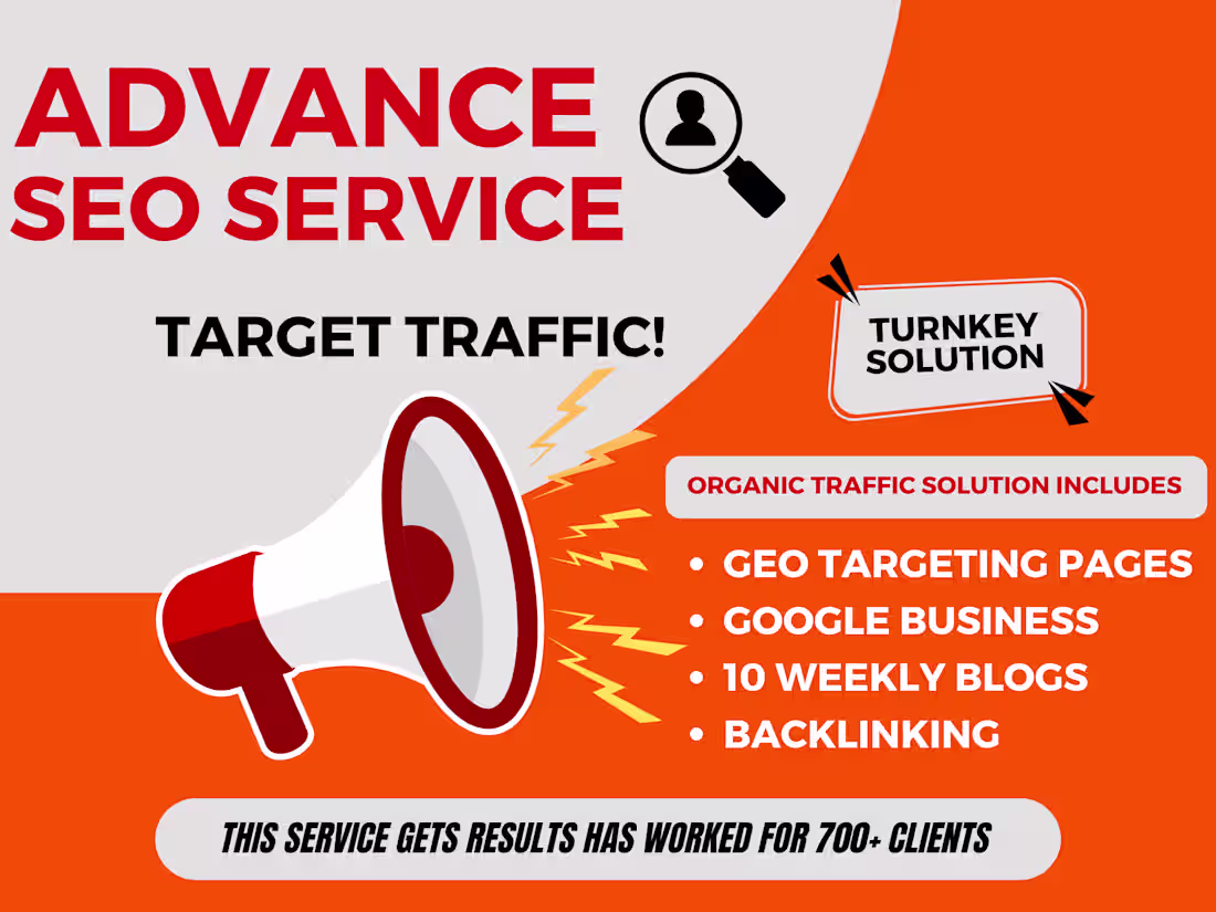 Cover image for First Page SEO Ranking