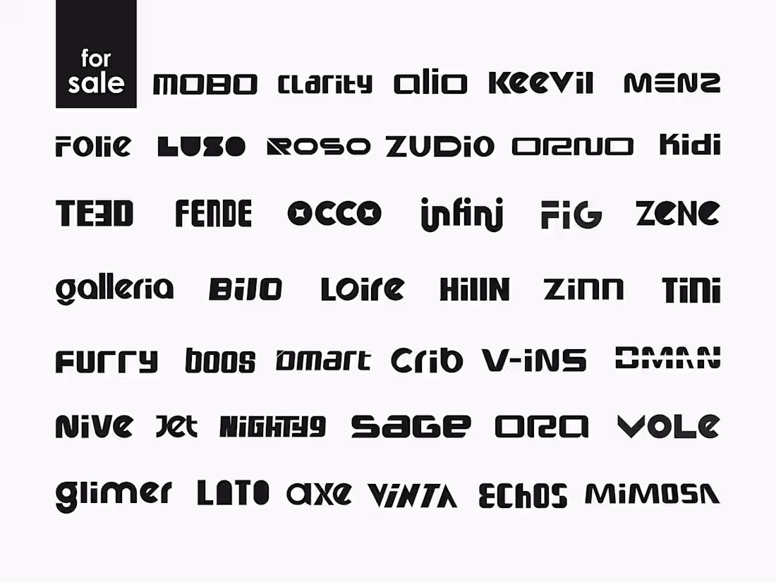 Cover image for wordmark logo vol 04