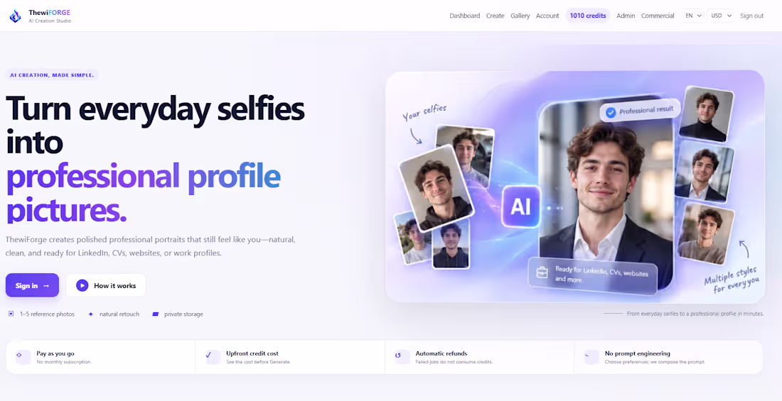 Cover image for Overview 
ThewiForge is an AI