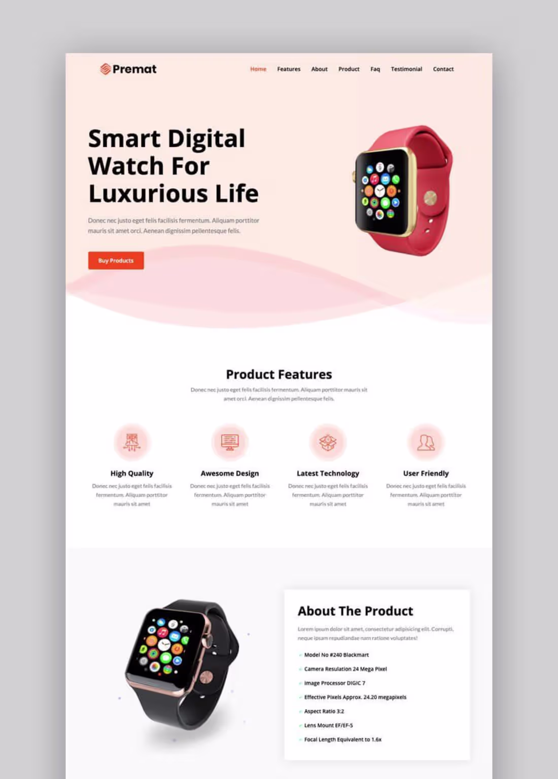 Cover image for Designed a modern, responsive e-commerce