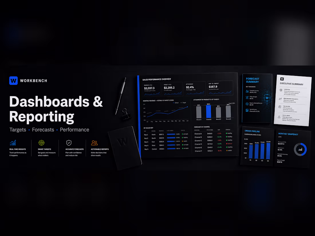 Cover image for Excel Dashboard & Reporting System