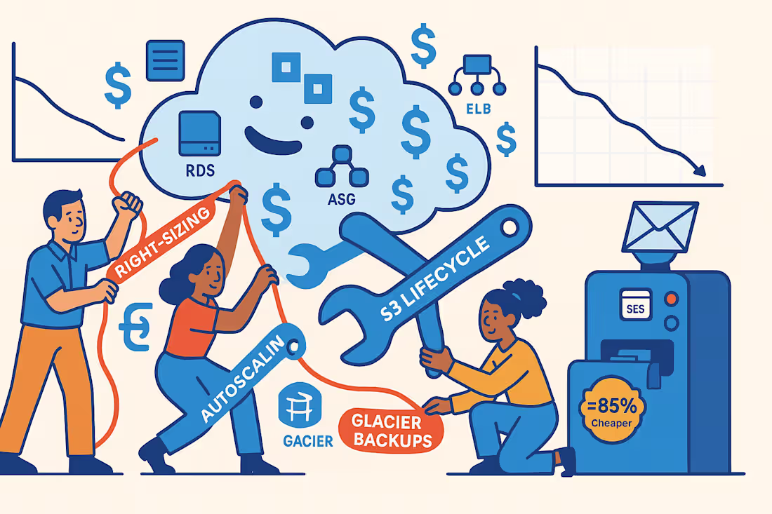 Cover image for AWS admin & cost control