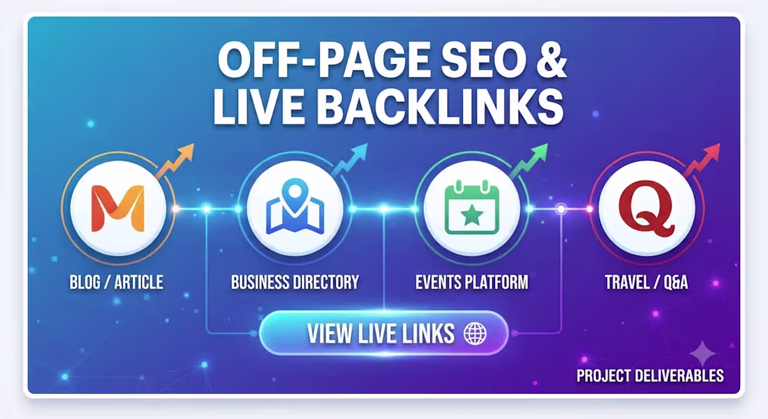 Cover image for Strategic SEO & High-Quality Backlink