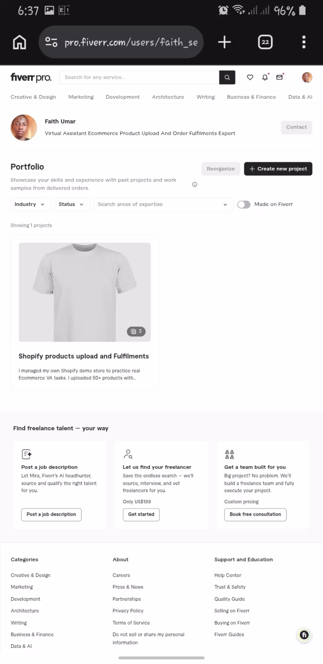 Cover image for Shopify VA products upload and