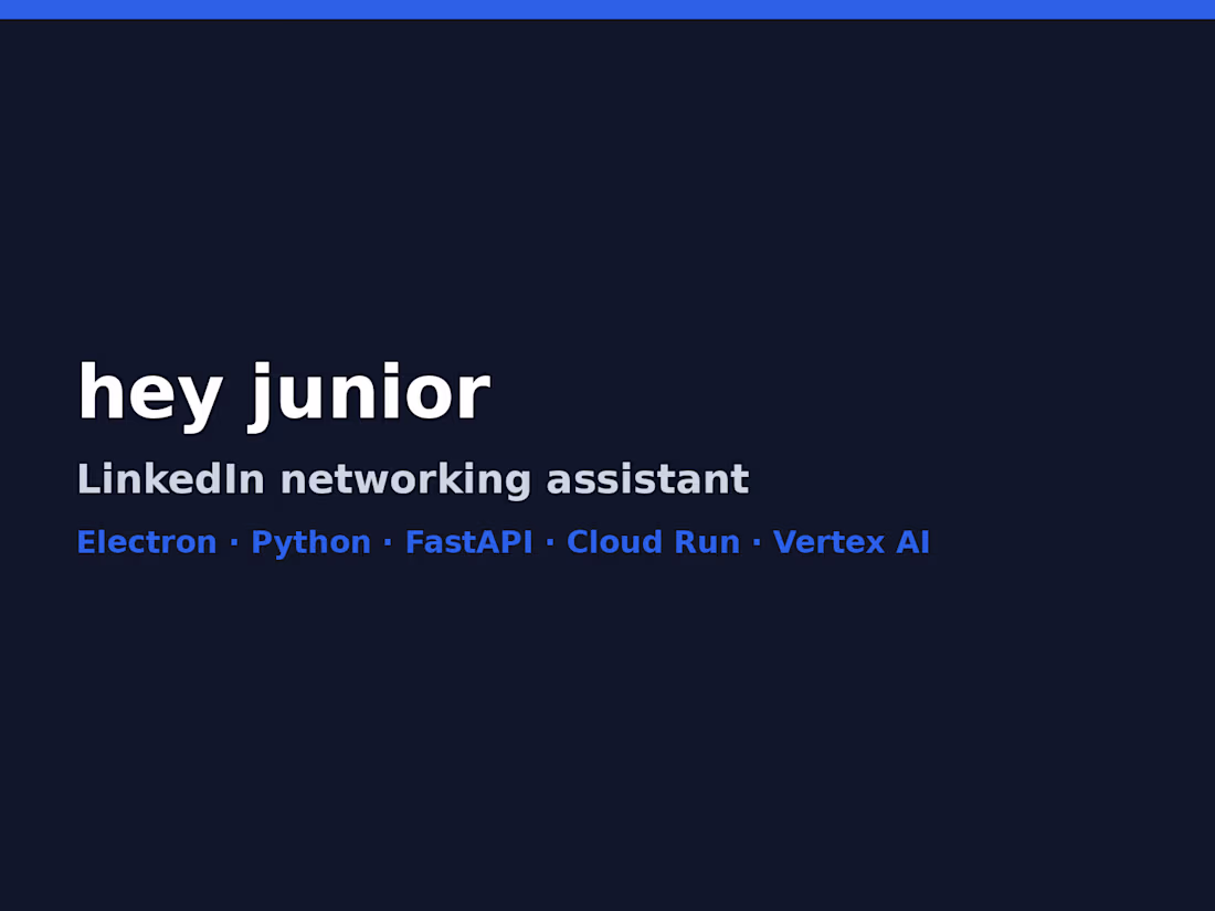 Cover image for hey junior