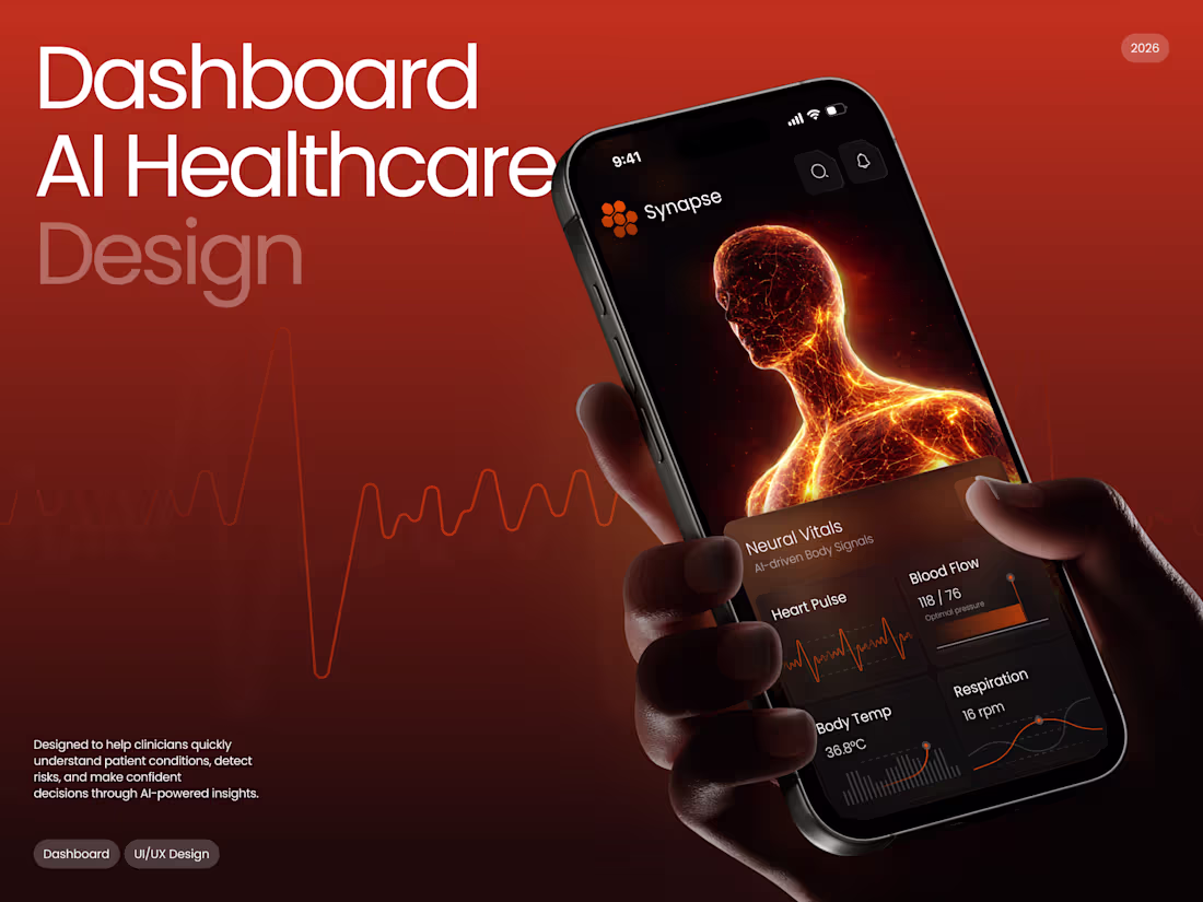 Cover image for Synapse | AI-Powered Healthcare Dashboard