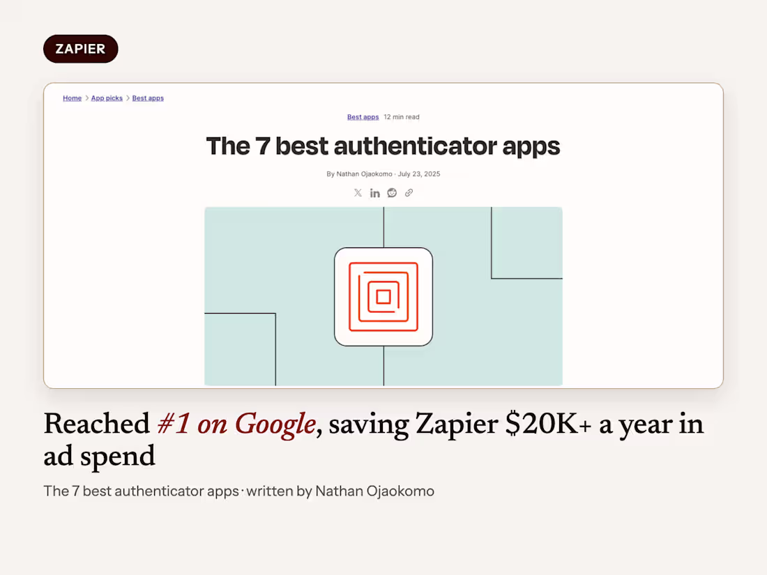 Cover image for The 7 Best Authenticator Apps, for Zapier