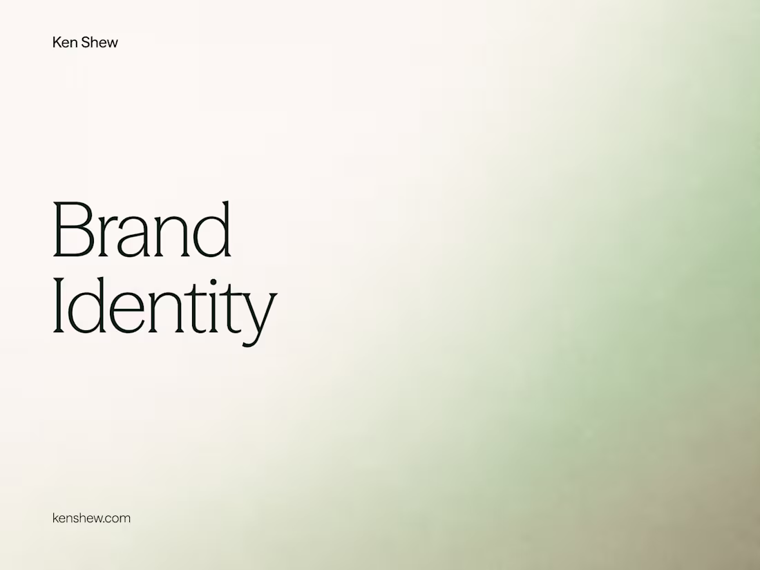 Cover image for Brand Identity