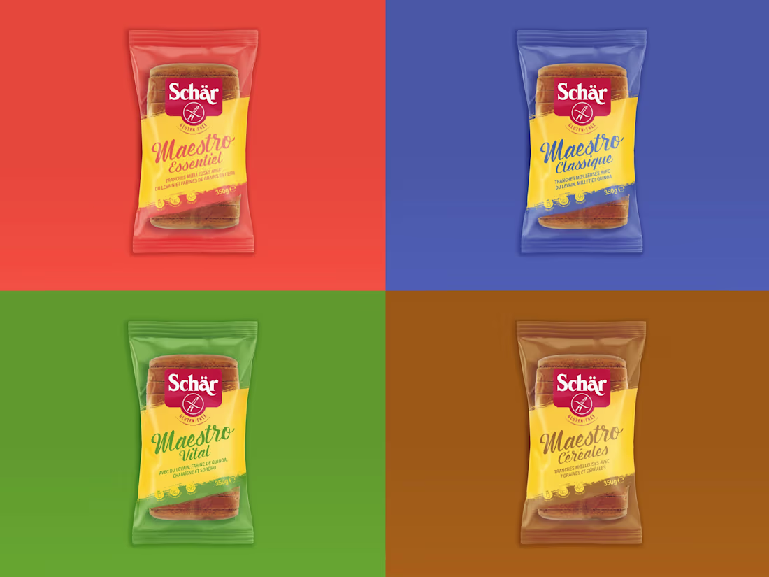 Cover image for Schar Gluten-Free Bread Packaging Rebranding 