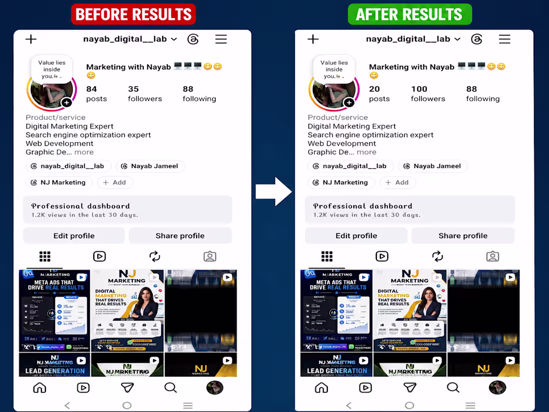 Cover image for : Instagram Growth & Social