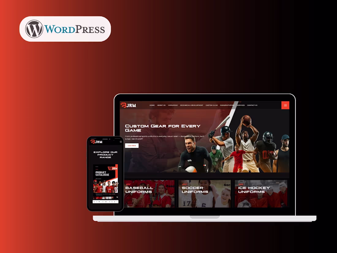 Cover image for Professional WordPress Business Website Design & Development