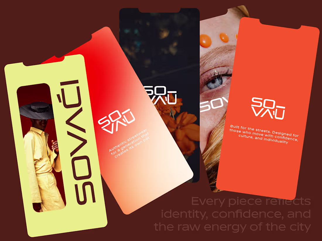 Cover image for SOVACI- Streetwear Brand Identity &