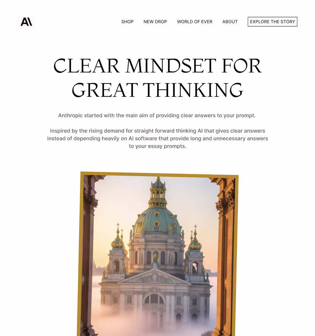 Cover image for Clean, minimalist, simple landing page