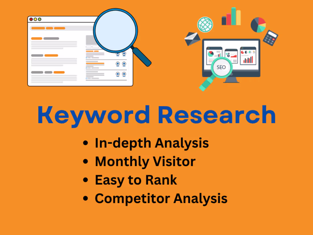 Cover image for Professional Keyword & Competitor Research for Website & Content