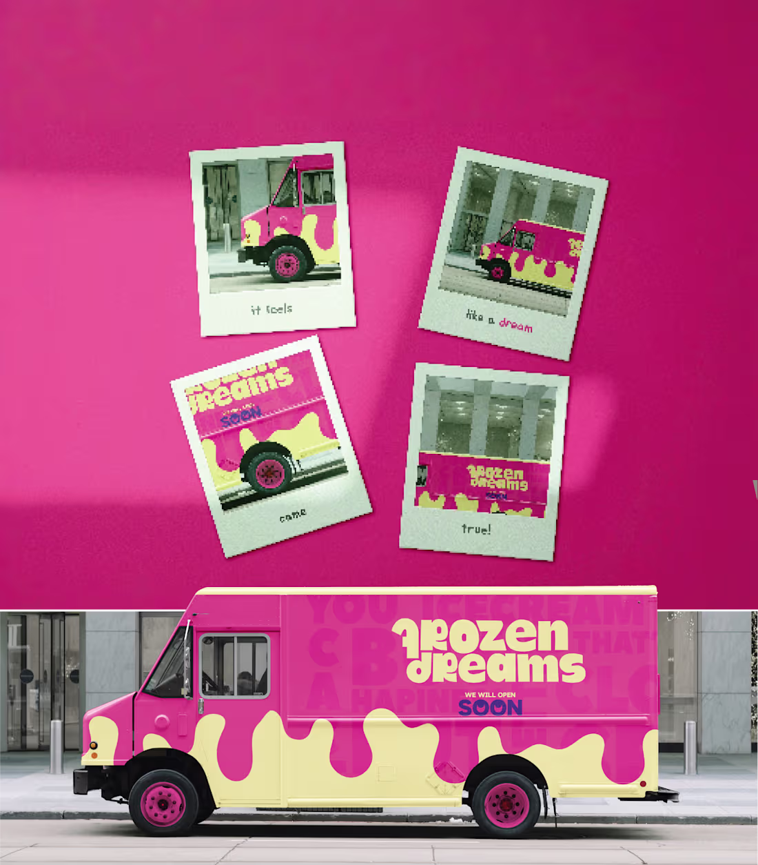 Cover image for BRAND DESING: Frozen Dreams