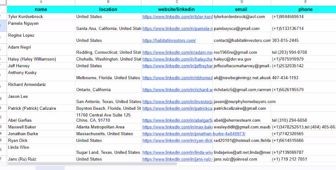 Cover image for real estate leads,cash buyer investors