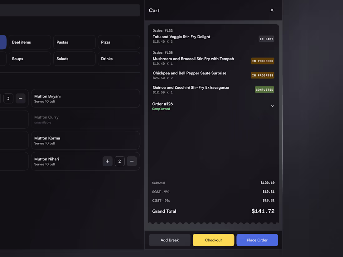 Cover image for POS App for Restaurants