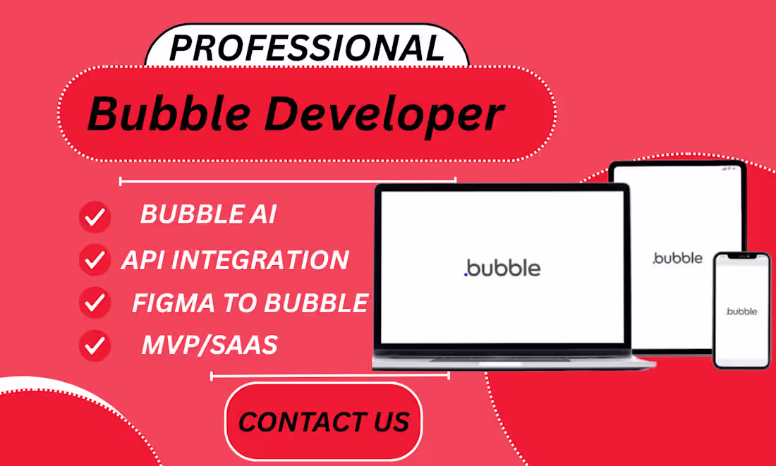 Cover image for Bubble Website 