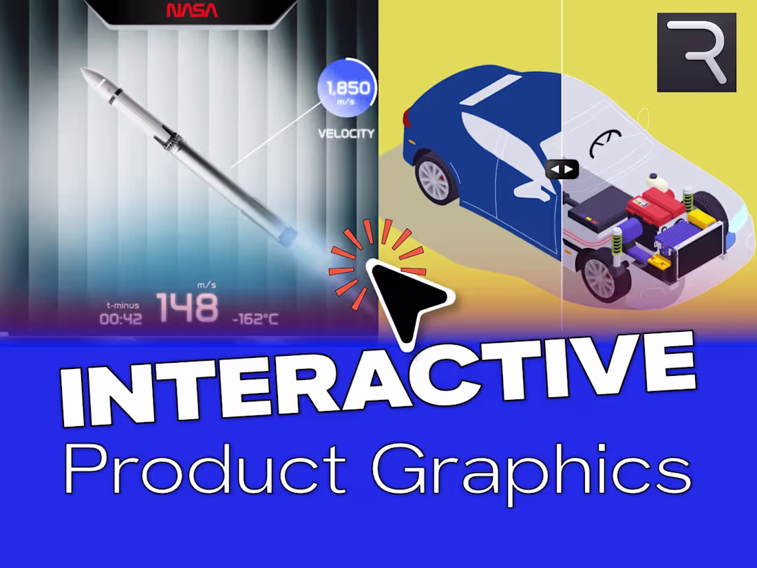 Cover image for  Interactive Product Graphics for Web & Apps