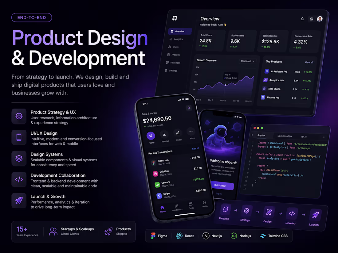 Cover image for End-to-End Product Design and Development 