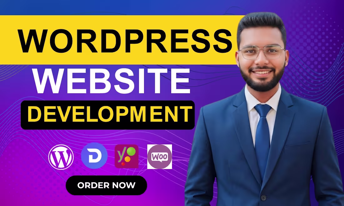 Cover image for I will build WordPress website Design or redesign Business site