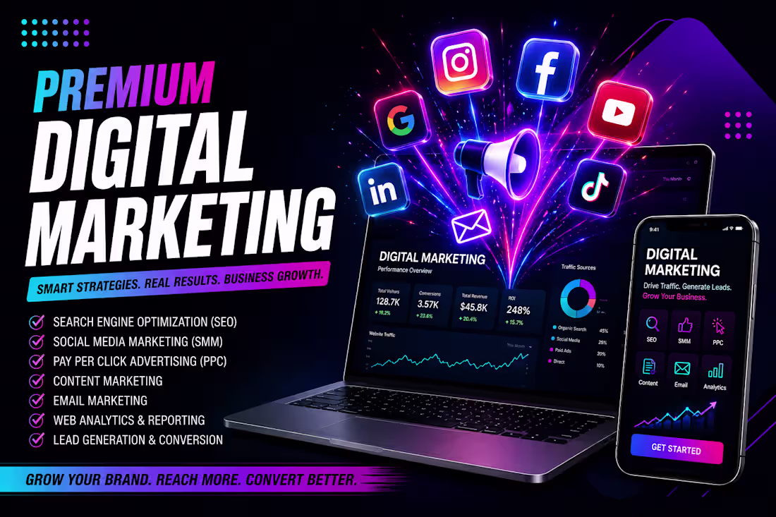 Cover image for Professional Digital Marketing Services