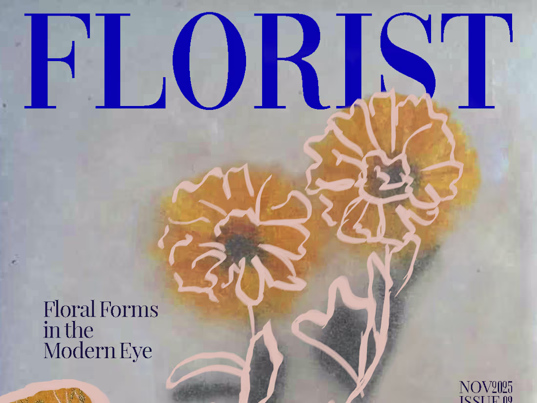 Cover image for “FLORIST” Magazine cover