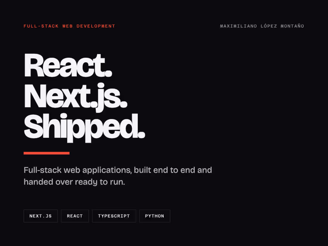Cover image for Full Stack Web App Development — MVP to Launch