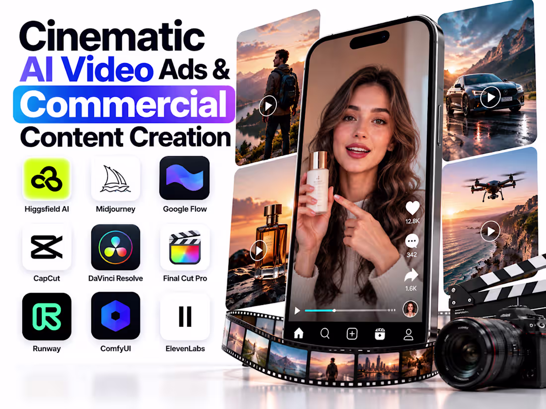 Cover image for Cinematic AI Video Ads & Commercial Content Creation