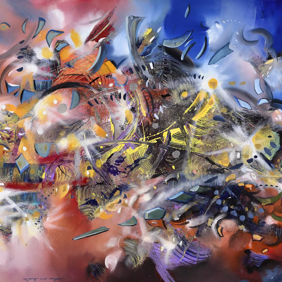 Cover image for Mythological Isle by Robert Lyn Nelson, Oil on Canvas