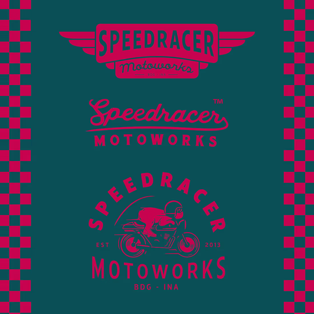 Cover image for Speedracer Motoworks | Brand Identity on Behance
