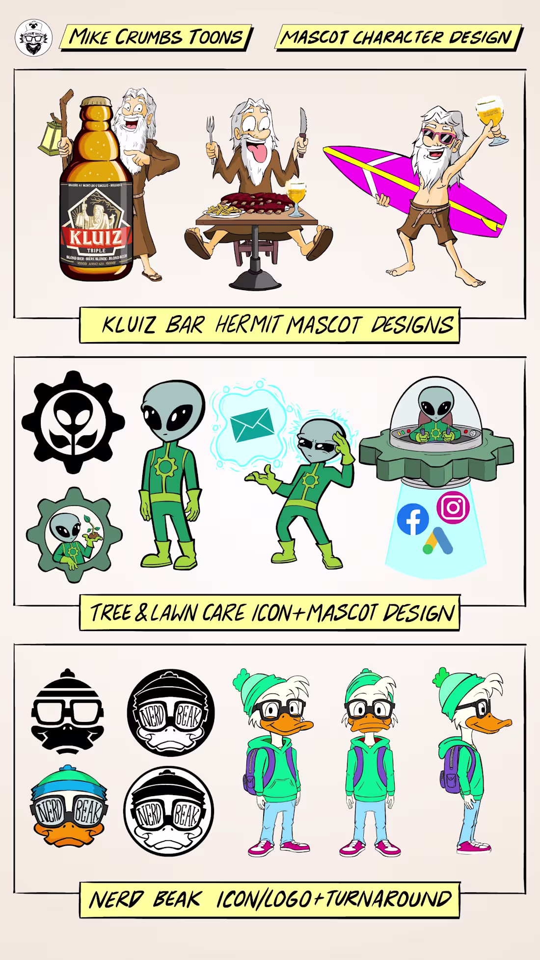 Cover image for Mascot/Character Designs 