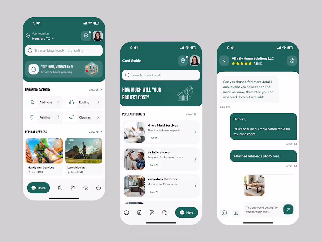 Cover image for Cleaning Service App UI Redesign