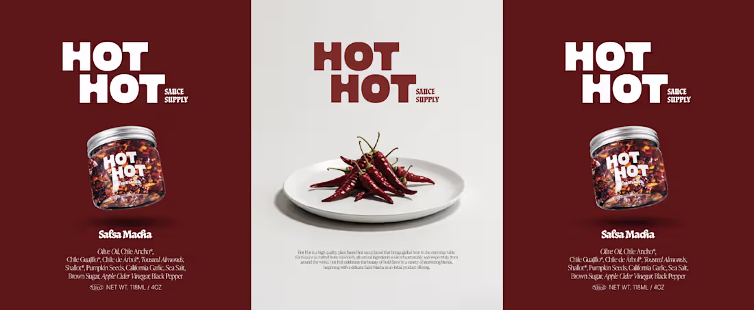 Cover image for Something tasty coming soon! 🌶️ Hot Hot is a premium, plant...