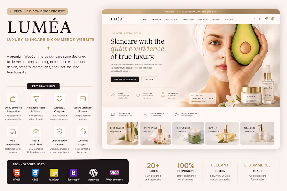 Cover image for Built a premium WordPress WooCommerce