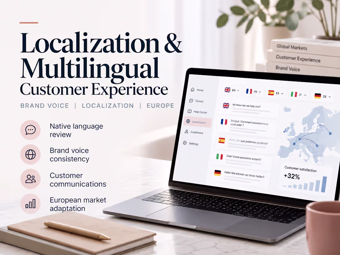 Cover image for Localization & Multilingual Customer Experience