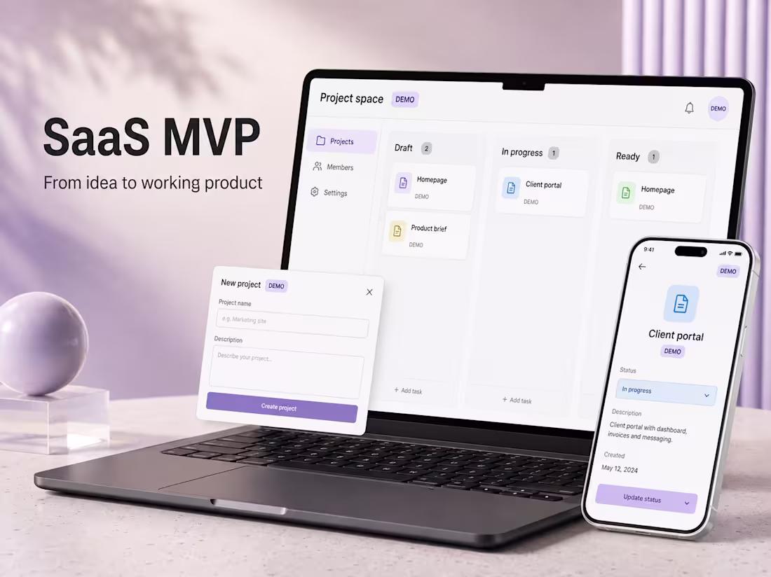 Cover image for SaaS MVP development: turn your idea into a working product