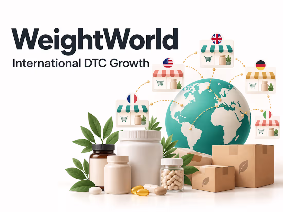 Cover image for WeightWorld: Multi-Market D2C Growth & Profitability