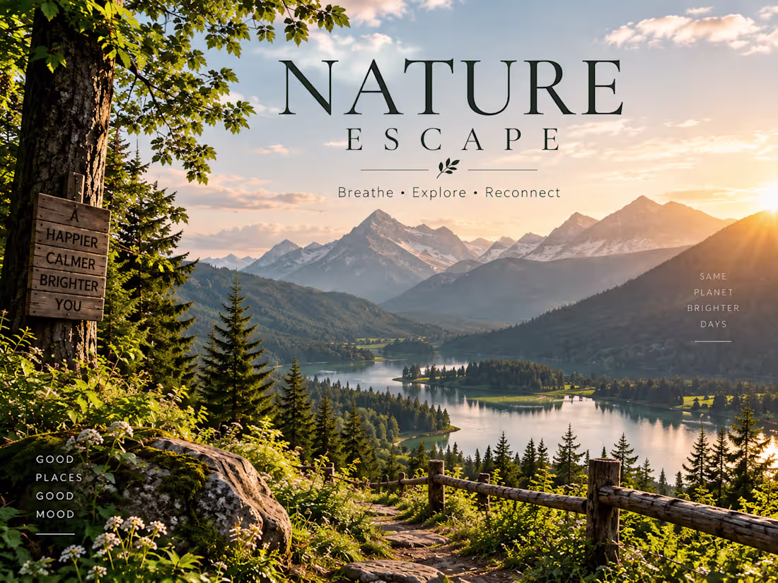 Cover image for A conceptual nature poster created