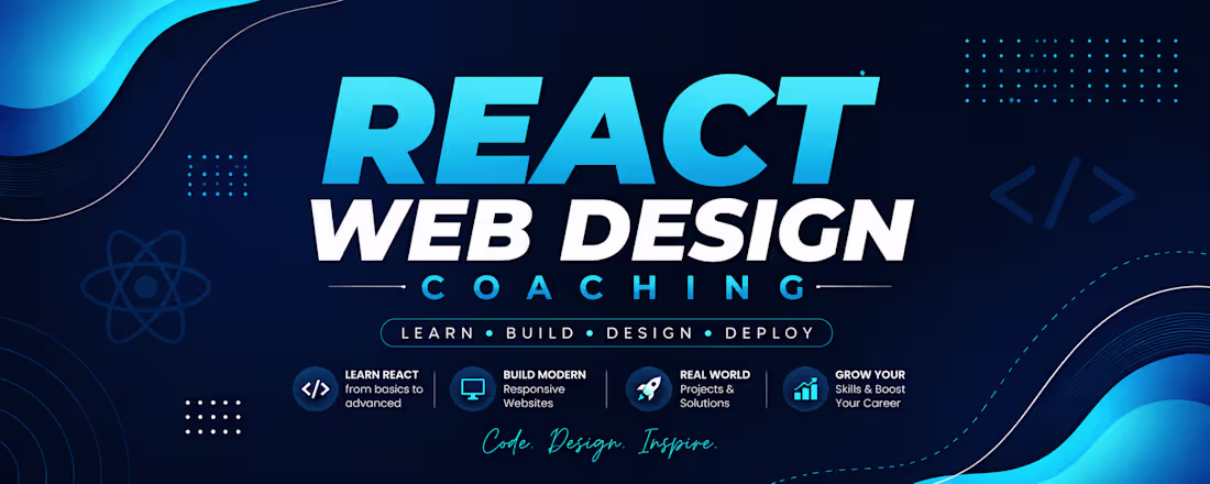 Cover image for I Will Build Your React + Tailwind Website and Teach You How to 