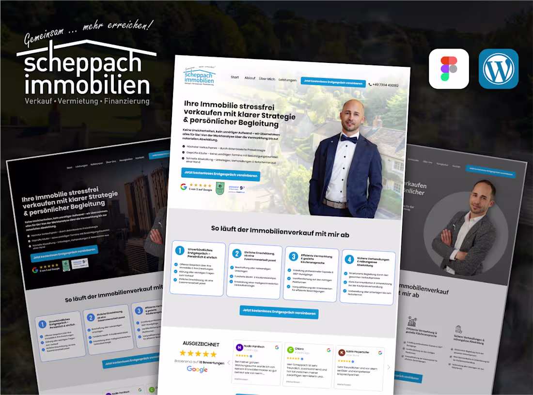Cover image for Property Seller Website UI/UX Design & CMS Development