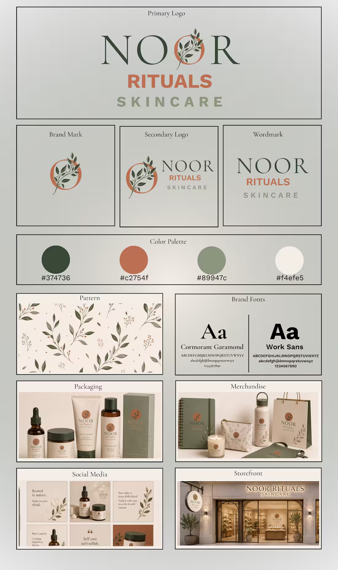 Cover image for This comprehensive brand identity board