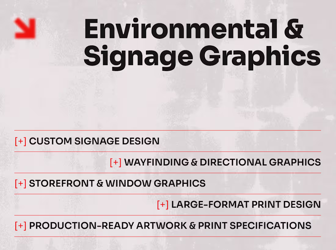 Cover image for Environmental & Signage Graphics